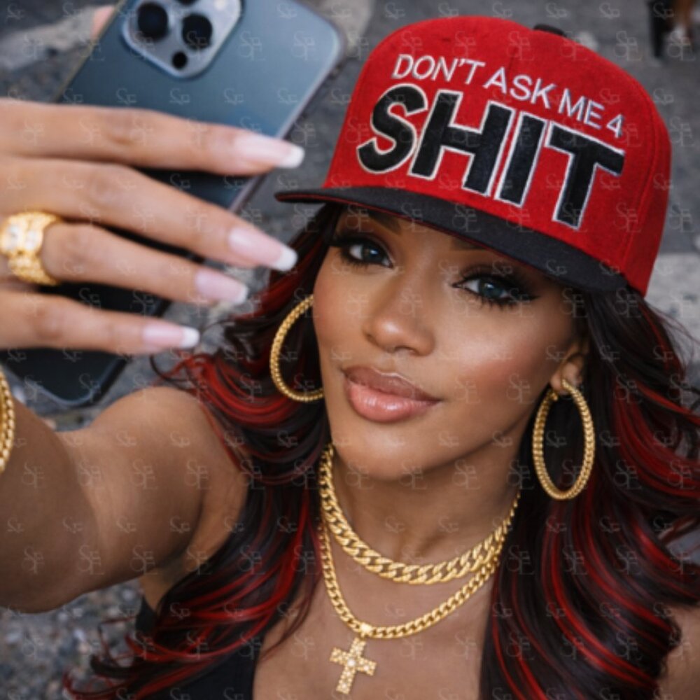 Keep It 100 Snapback Hat Flat Brim Cap
